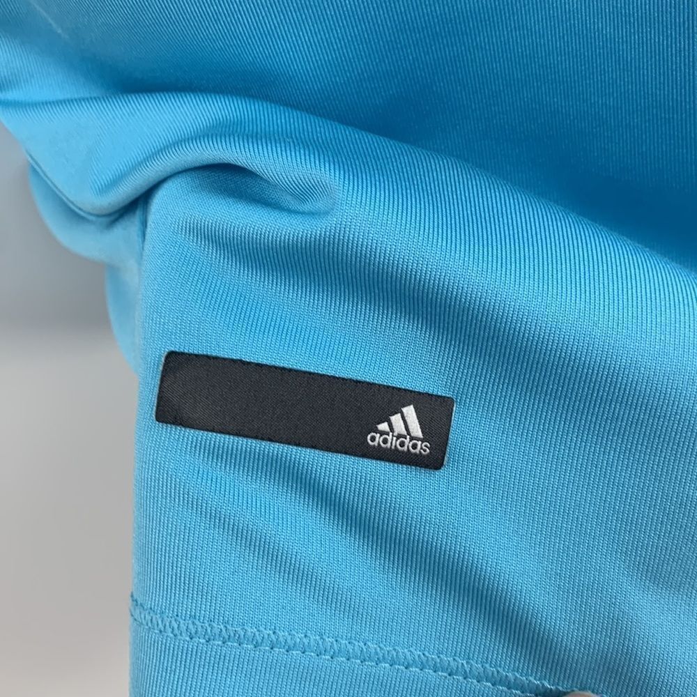 Adidas‎ Purelotion CoolMax Golf Polo Sz M - Picture 8 of 9